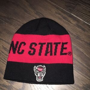 NC North Carolina State Wolfpack Sewn Beanie ski snowboard winter toque knit cap